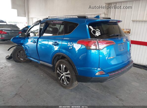 JTMBFREVXGJ068763 2016 TOYOTA RAV4 Синий Задняя левая четверть