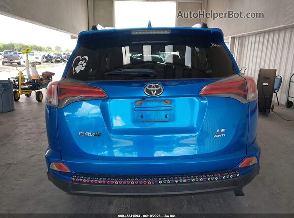 JTMBFREVXGJ068763 2016 TOYOTA RAV4 Синий 