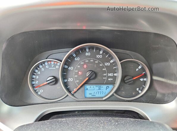 JTMBFREVXGJ076250 2016 TOYOTA RAV4 Gray Vista del cuadro de instrumentos