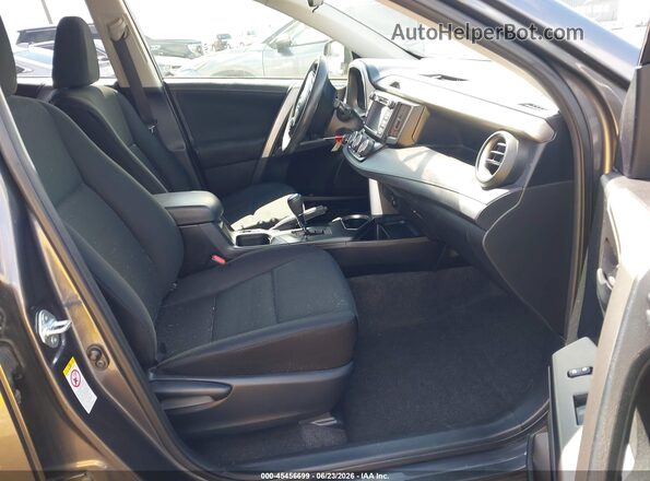 JTMBFREVXGJ102488 2016 TOYOTA RAV4 Серый Вид салона спереди