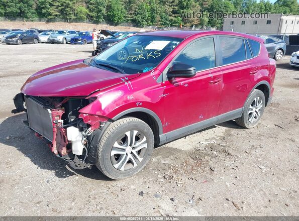 JTMBFREVXJD229862 2018 TOYOTA RAV4 Red Front left