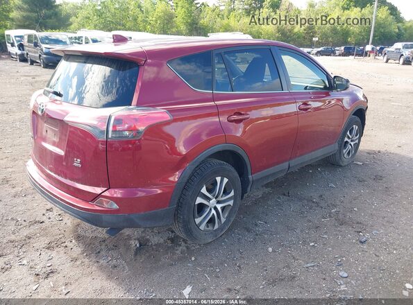JTMBFREVXJD229862 2018 TOYOTA RAV4 Red Rear right