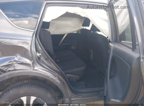 JTMBFREVXJJ733748 2018 TOYOTA RAV4 Gray VIN კოდის სტიკერის ხედი