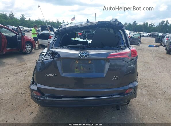 JTMBFREVXJJ733748 2018 TOYOTA RAV4 Gray უკანა სალონის ხედი