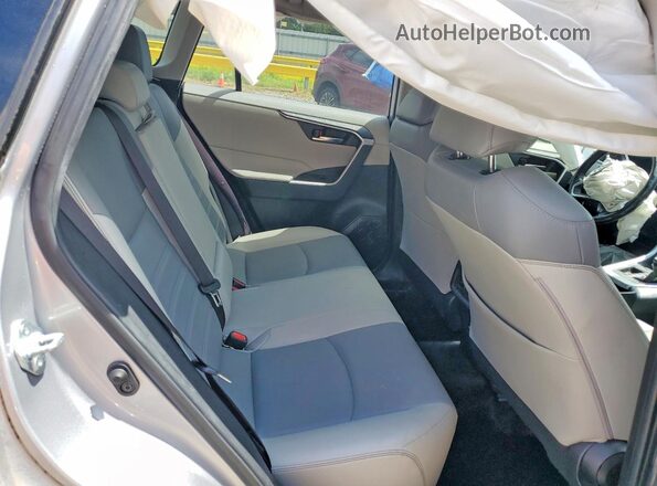 JTMC1RFV0LD517765 2020 TOYOTA RAV4 Silver უკანა სავარძლების ხედი
