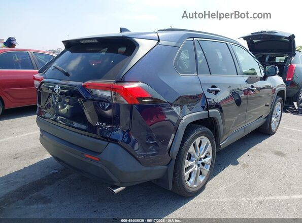 JTMC1RFV1KD027530 2019 TOYOTA RAV4 Blue Հետևի աջ
