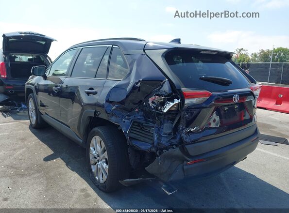 JTMC1RFV1KD027530 2019 TOYOTA RAV4 Blue Հետևի ձախ