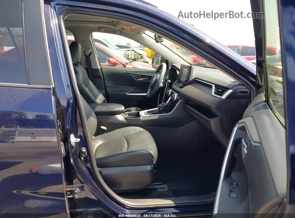 JTMC1RFV1KD027530 2019 TOYOTA RAV4 Blue Սալոնի դիմացի տեսք