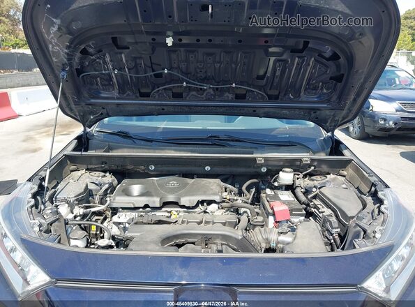 JTMC1RFV1KD027530 2019 TOYOTA RAV4 Blue Հետևի տեսք