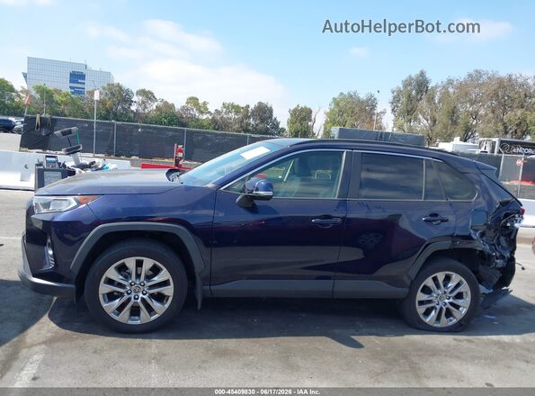 JTMC1RFV1KD027530 2019 TOYOTA RAV4 Blue Սալոնի 360 աստիճան տեսք