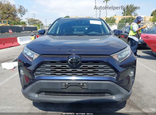 JTMC1RFV1KD027530 2019 TOYOTA RAV4 Blue Սարքավորումների վահանակի տեսք