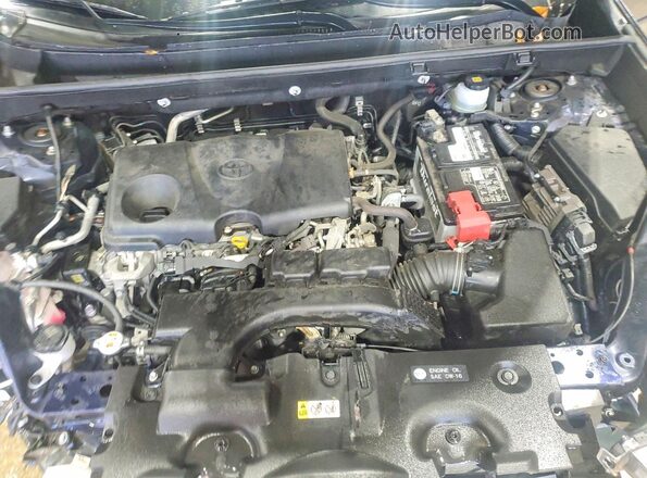JTMC1RFV2LJ020797 2020 TOYOTA RAV4 Blue Շարժիչի բաժամունքի տեսք