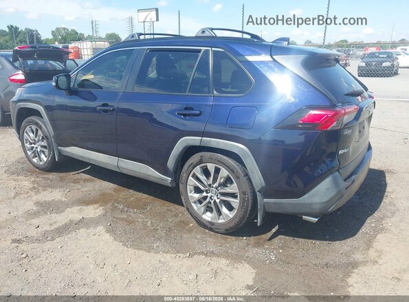 JTMC1RFV4KD511109 2019 TOYOTA RAV4 Blue Rear left