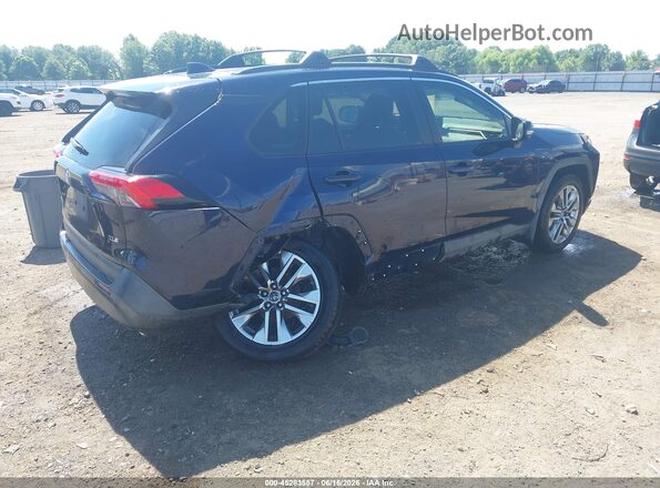 JTMC1RFV4KD511109 2019 TOYOTA RAV4 Blue Rear right