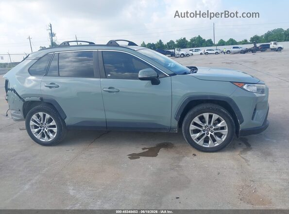 JTMC1RFV6LD054322 2020 TOYOTA RAV4 Серый Вид задней части салона