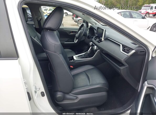 JTMC1RFVXMD081234 2021 TOYOTA RAV4 Белый Вид салона спереди