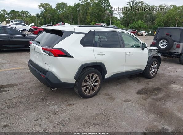JTMC1RFVXMD081234 2021 TOYOTA RAV4 Белый Задняя правая четверть