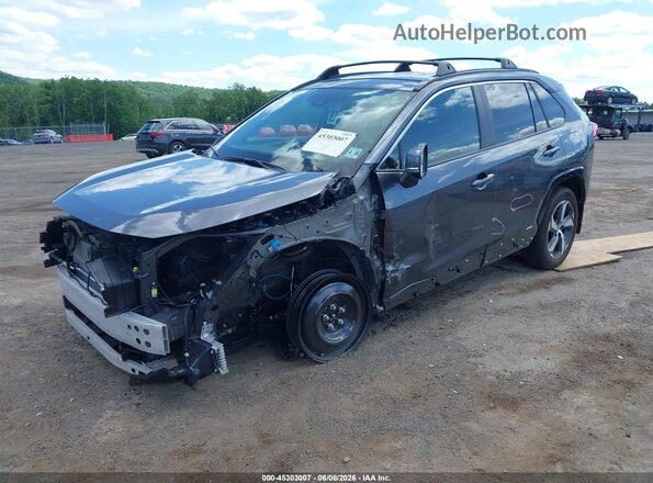 JTMCB3FV3SD272078 2025 TOYOTA RAV4 PLUG-IN HYBRID Gray Передня ліва чверть