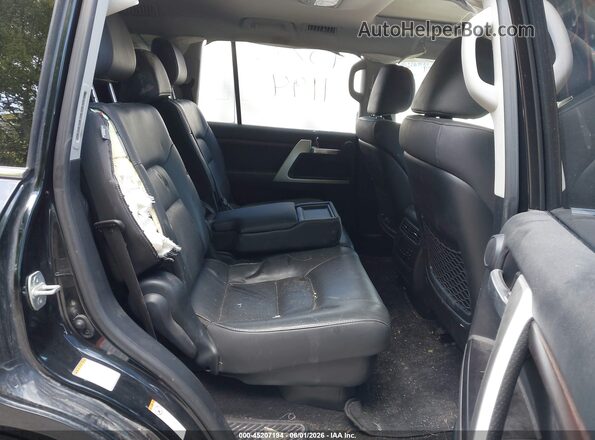 JTMCY7AJ4K4076922 2019 TOYOTA LAND CRUISER Black VIN კოდის სტიკერის ხედი