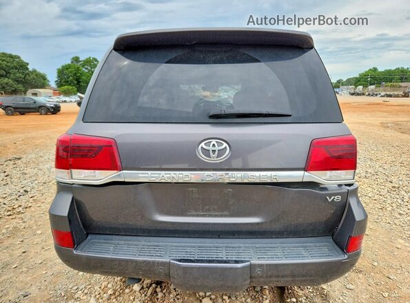 JTMCY7AJ7K4080415 2019 TOYOTA LAND Gray Հետևի տեսք