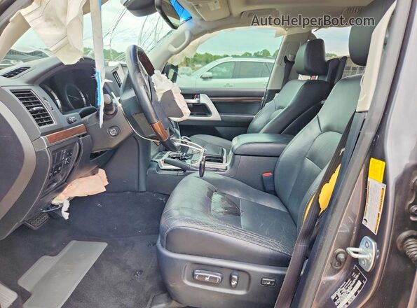 JTMCY7AJ7K4080415 2019 TOYOTA LAND Gray Սալոնի դիմացի տեսք