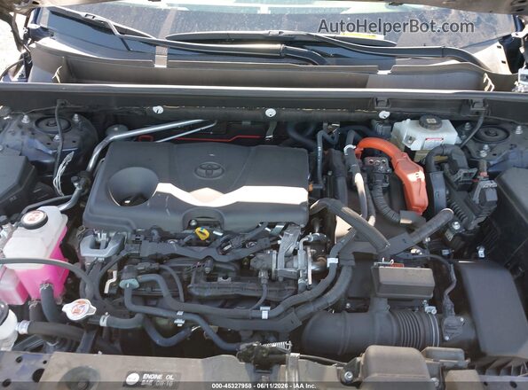 JTMD6RFV6LD005806 2020 TOYOTA RAV4 HYBRID Blue უკანა ხედი