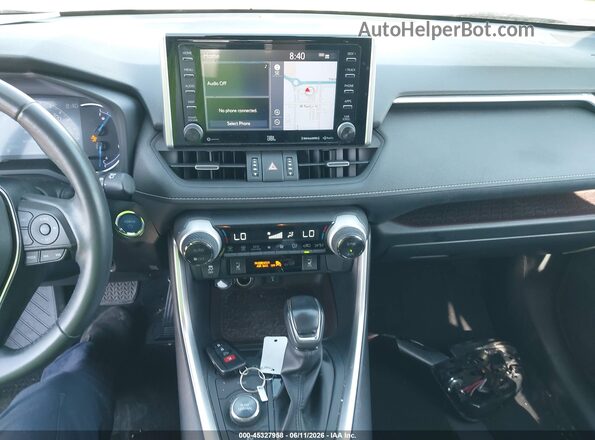 JTMD6RFV6LD005806 2020 TOYOTA RAV4 HYBRID Blue წინა პანელის ხედი