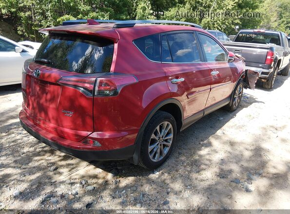 JTMDFREV1HJ147393 2017 TOYOTA RAV4 Red Trasero derecho
