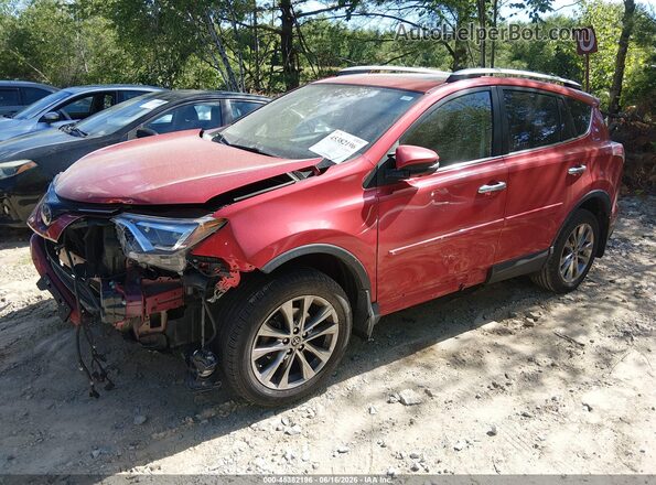 JTMDFREV1HJ147393 2017 TOYOTA RAV4 Red Vista tres cuartos delantera izquierda