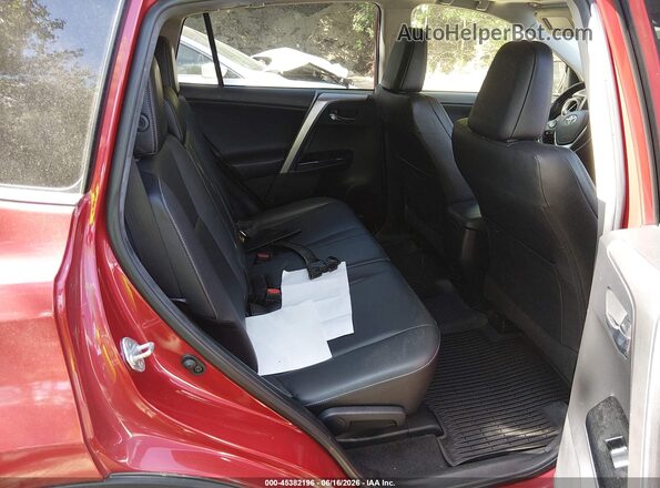 JTMDFREV1HJ147393 2017 TOYOTA RAV4 Red Vista de la etiqueta del VIN