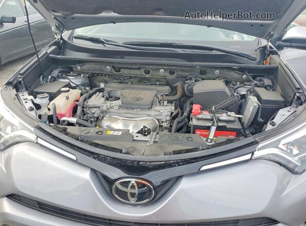 JTMDFREV1JD239463 2018 TOYOTA RAV4 Gray Engine compartment view