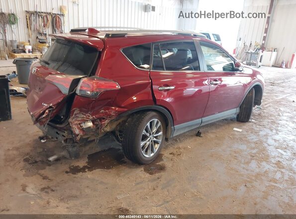 JTMDFREV2JD239522 2018 TOYOTA RAV4 Red Trasero derecho