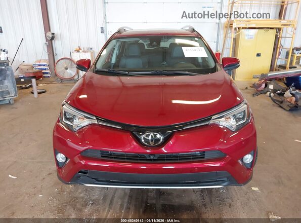 JTMDFREV2JD239522 2018 TOYOTA RAV4 Red Vista del salpicadero