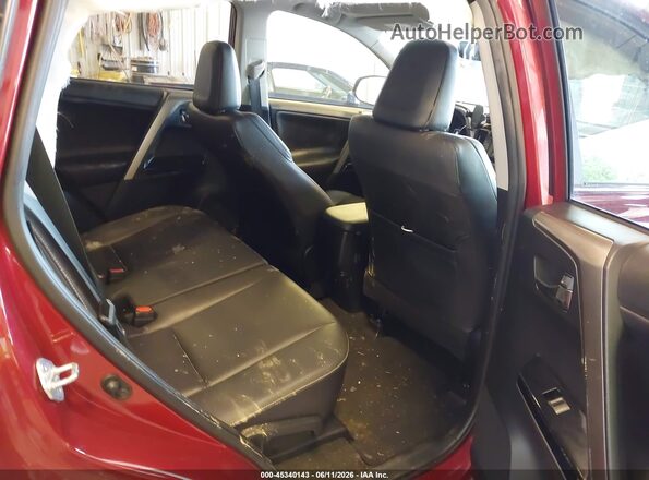 JTMDFREV2JD239522 2018 TOYOTA RAV4 Red Vista de la etiqueta del VIN