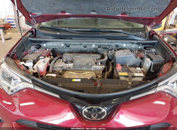 JTMDFREV2JD239522 2018 TOYOTA RAV4 Red Vista trasera