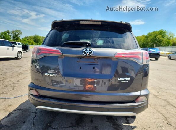 JTMDFREV3GJ077359 2016 TOYOTA RAV4 Charcoal Vista trasera