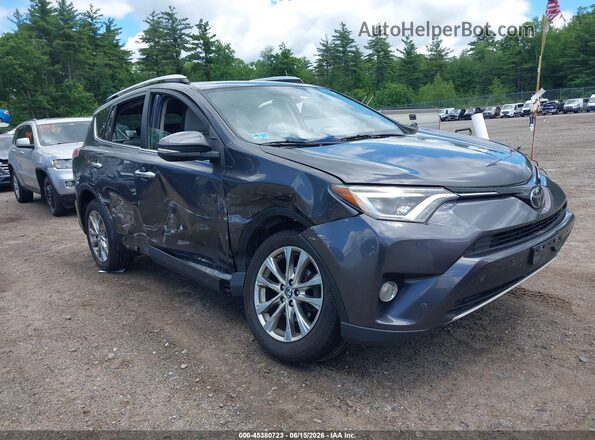 JTMDFREV5GJ056920 2016 TOYOTA RAV4 Gray Դիմացի տեսք