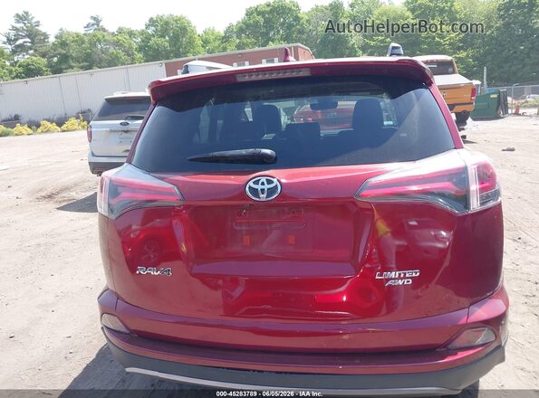 JTMDFREV6JD243525 2018 TOYOTA RAV4 Red 