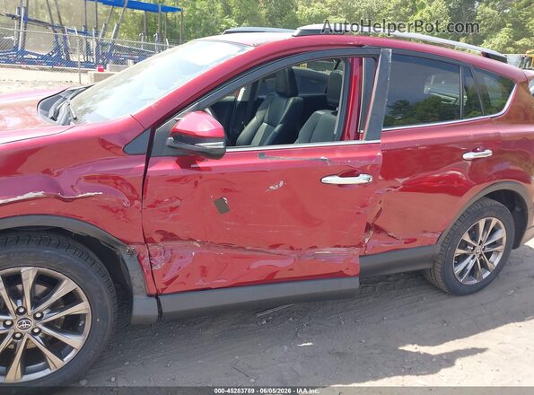 JTMDFREV6JD243525 2018 TOYOTA RAV4 Red Front view