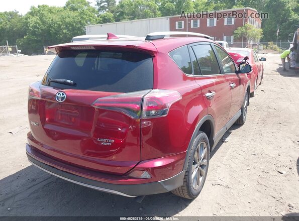JTMDFREV6JD243525 2018 TOYOTA RAV4 Red Rear right