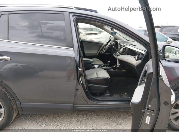 JTMDFREV8GD187337 2016 TOYOTA RAV4 Gray Widok wnętrza z przodu