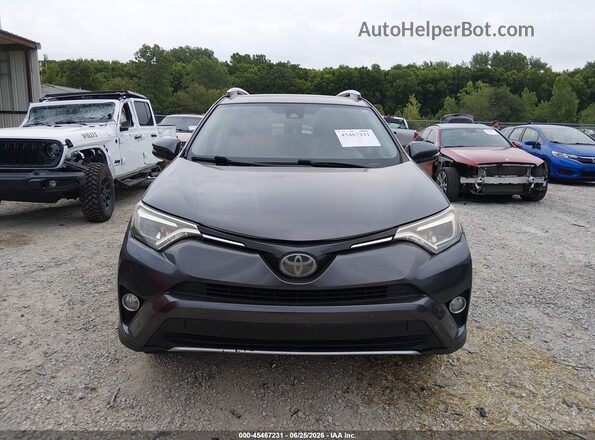JTMDFREV8GD187337 2016 TOYOTA RAV4 Gray Widok zestawu wskaźników