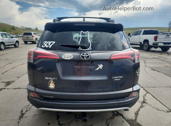 JTMDFREV8GD190335 2016 TOYOTA RAV4 Gray Հետևի տեսք
