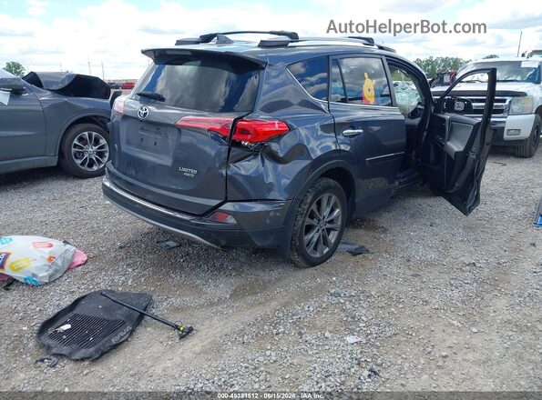 JTMDFREV8JD258155 2018 TOYOTA RAV4 Gray Trasero derecho