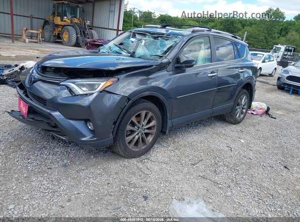 JTMDFREV8JD258155 2018 TOYOTA RAV4 Gray Vista tres cuartos delantera izquierda