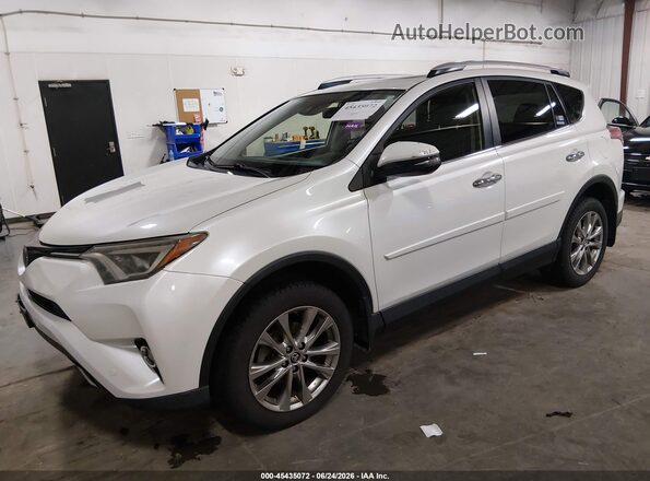 JTMDFREVXGJ059652 2016 TOYOTA RAV4 White წინა მარცხენა ხედი სამი მეოთხედიდან