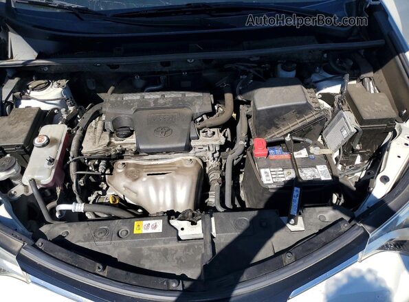 JTMDFREVXHJ136201 2017 TOYOTA RAV4 White Engine compartment view