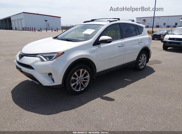 JTMDJREV0GD041206 2016 TOYOTA RAV4 HYBRID White Front left