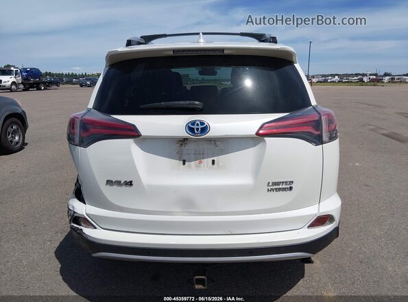 JTMDJREV0GD041206 2016 TOYOTA RAV4 HYBRID White 