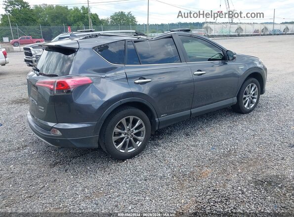 JTMDJREV0HD080959 2017 TOYOTA RAV4 HYBRID Gray Rear right
